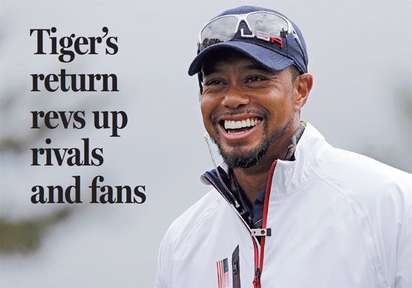 Tiger's return revs up rivals and fans