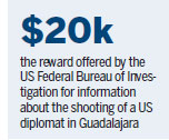 Mexico hunts man who shot diplomat