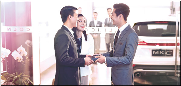 Exceptional service earns Lincoln best year yet in China