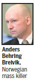 Norway reviews Breivik's 'inhumane' prison conditions