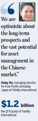 Fidelity launches its first fund in China