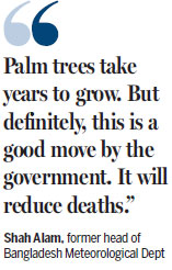 Bangladesh plants million trees to cut lightning deaths