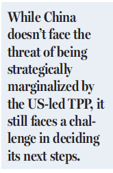US' withdrawal from TPP creates new challenges