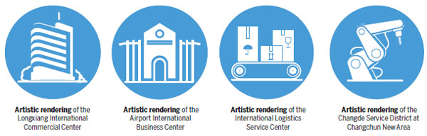 Central business districts usher in international age