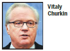 China mourns Russia's UN ambassador Churkin
