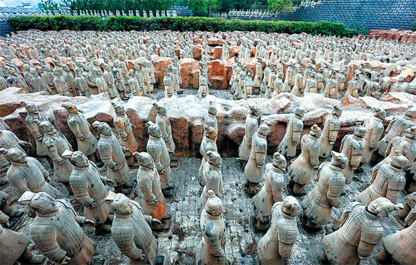 Fake Terracotta Warriors exhibit site sparks legal dispute