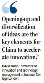 Innovation a crucial outcome for China, UK collaboration