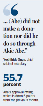 Scrutiny mounts on Abe over school links