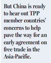 Will China join TPP is not the question