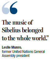 Finnish composer's influence noted