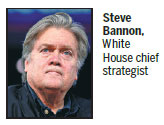 Trump drops Steve Bannon from National Security Council