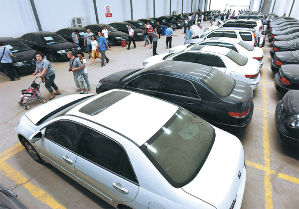 Secondhand vehicle sales up