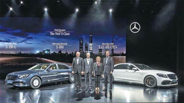 Legendary new S-Class premieres in Shanghai