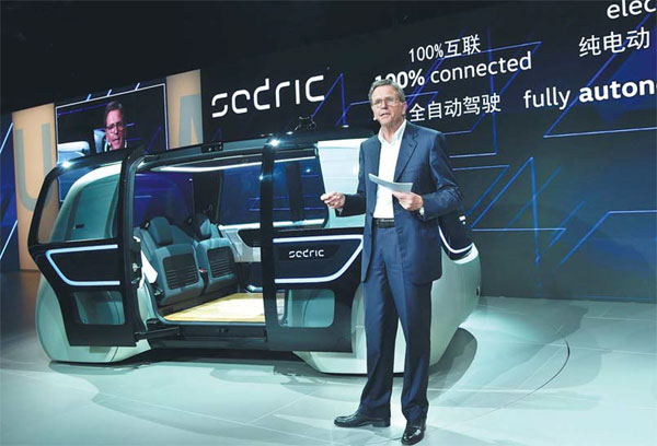 Sedric embodies goals for future mobility