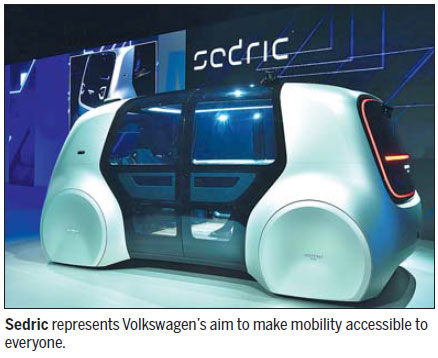 Sedric embodies goals for future mobility
