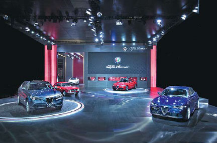 Alfa Romeo debuts powerful new models in Shanghai