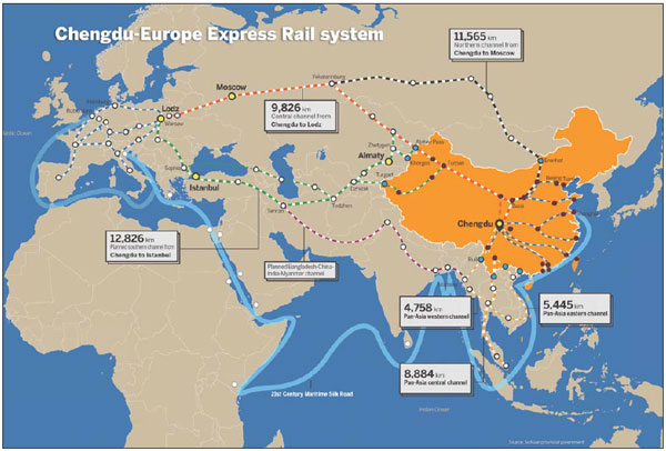 Faster freight increases foreign trade