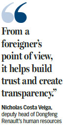 Party lessons aid foreign workers