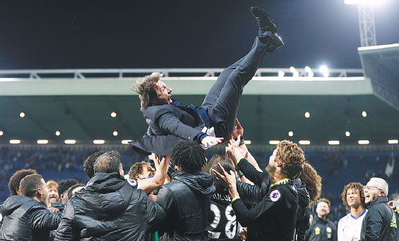 Conte has magic touch until the end