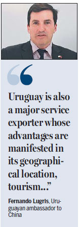 Uruguay to provide 'bridge to South America'