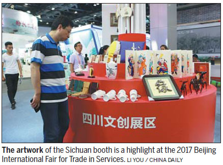 Nations unite at the trade in services fair