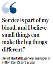 Hilton Dali has service at its heart