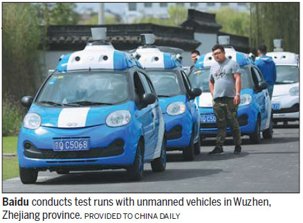 Companies team up to get ahead in autonomous driving race