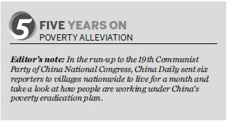 Sight of poverty changes official's life