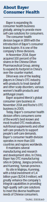 Bayer grasps traditional Chinese medicine opportunities