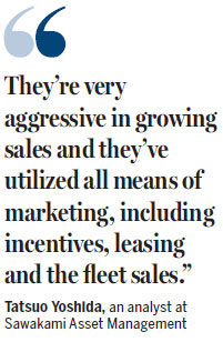Big US auto discounts are bane to Asian carmakers' profits