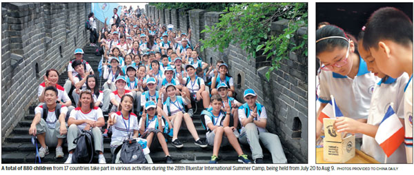 Bluestar summer camp delights global employees' children