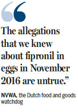 Belgium accuses Dutch of tainted eggs cover-up