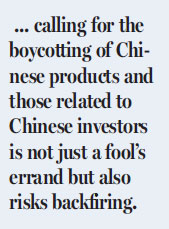 Boycotting Chinese goods would harm India