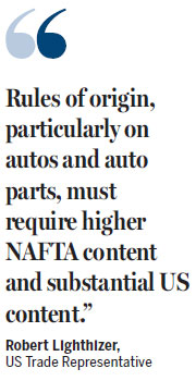 Auto groups pick sides on NAFTA rules