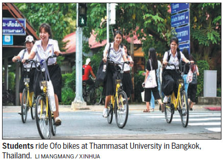 Bike-share giants head to Bangkok