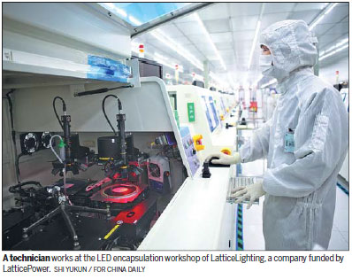 Market-leading LED cluster established in Nanchang