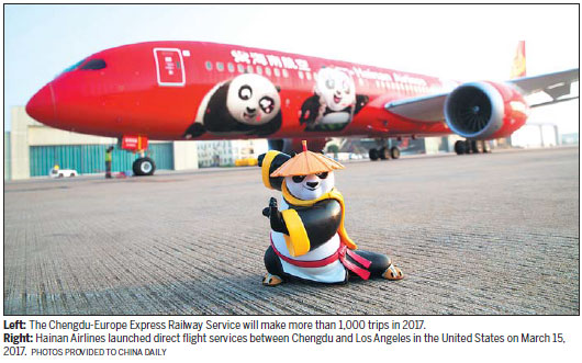 Sichuan's capital expands as air and rail transport hub, in move to take off globally
