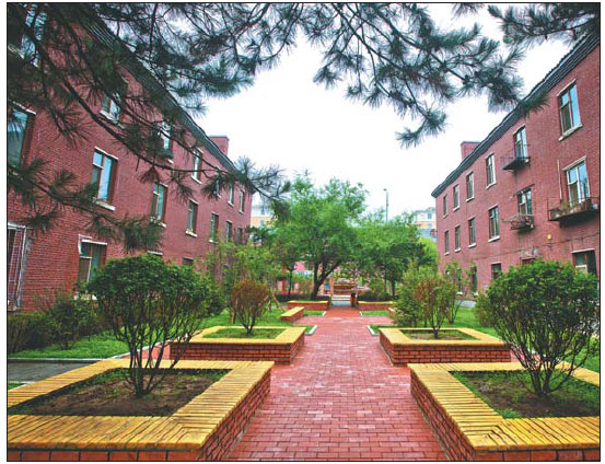 Old area reborn following spruce up work