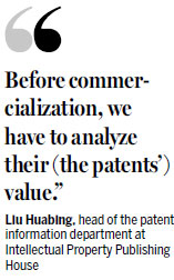 High-value patents key to growing industry