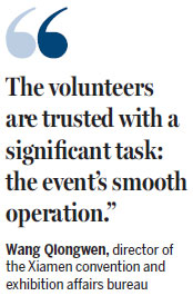 Volunteers receive rigorous training