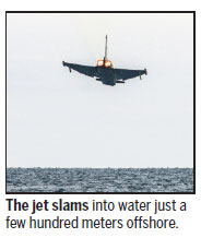 Eurofighter crashes at air show, pilot dead