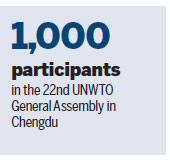 Chengdu's star rising in the world of tourism