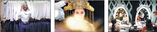 Flights, Camera, action: Chinese couples strike a Pose