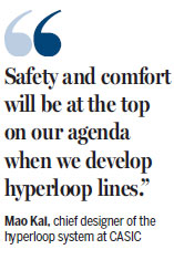 Space-age rail network may be in pipeline