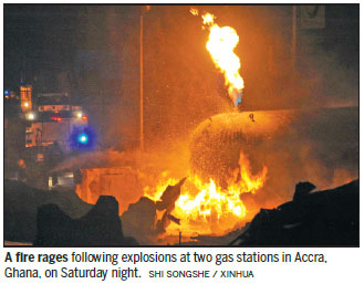 Accra gas station blasts kill six people