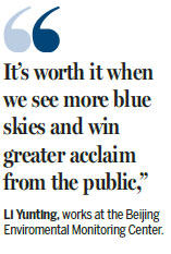 Analysts gain recognition as number of blue sky days rises