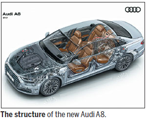 New Audi A8 set to pave way for new world of automated driving