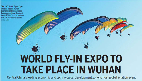World Fly-in Expo to take place in Wuhan