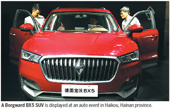 Foton plans to put Borgward up for sale