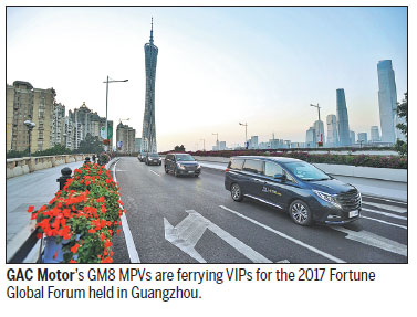 GAC Motor provides fleet for Fortune Global Forum in major brand boost